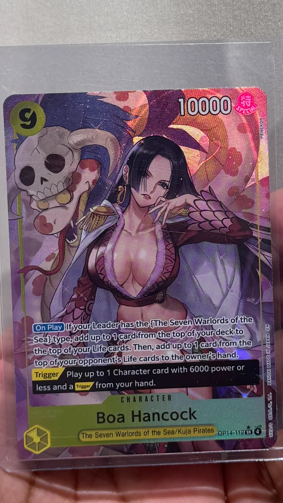 Boa Hancock - OP14-112 (Alternate Art) (The Azure Sea's Seven)