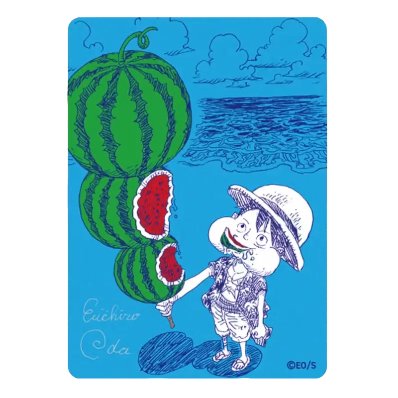 One Piece Watermelon Luffy Natsucomi 2026 Shueisha Promo Japanese