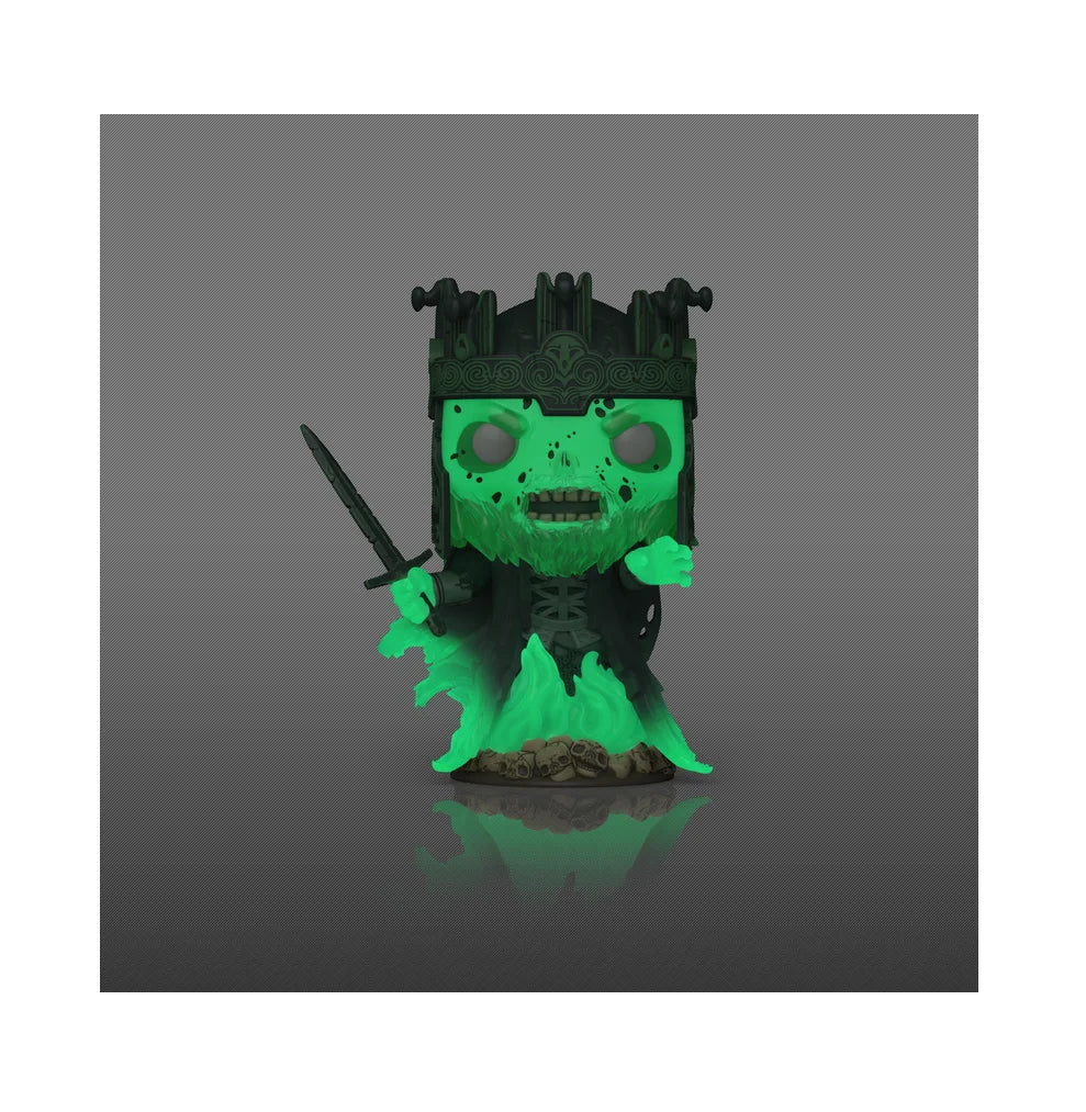 Funko POP! Plus: LE 9500 Pcs Lord of the Rings (LOTR) - (GLOW) Dunharrow King #1770 9500 Pieces Limited Edition