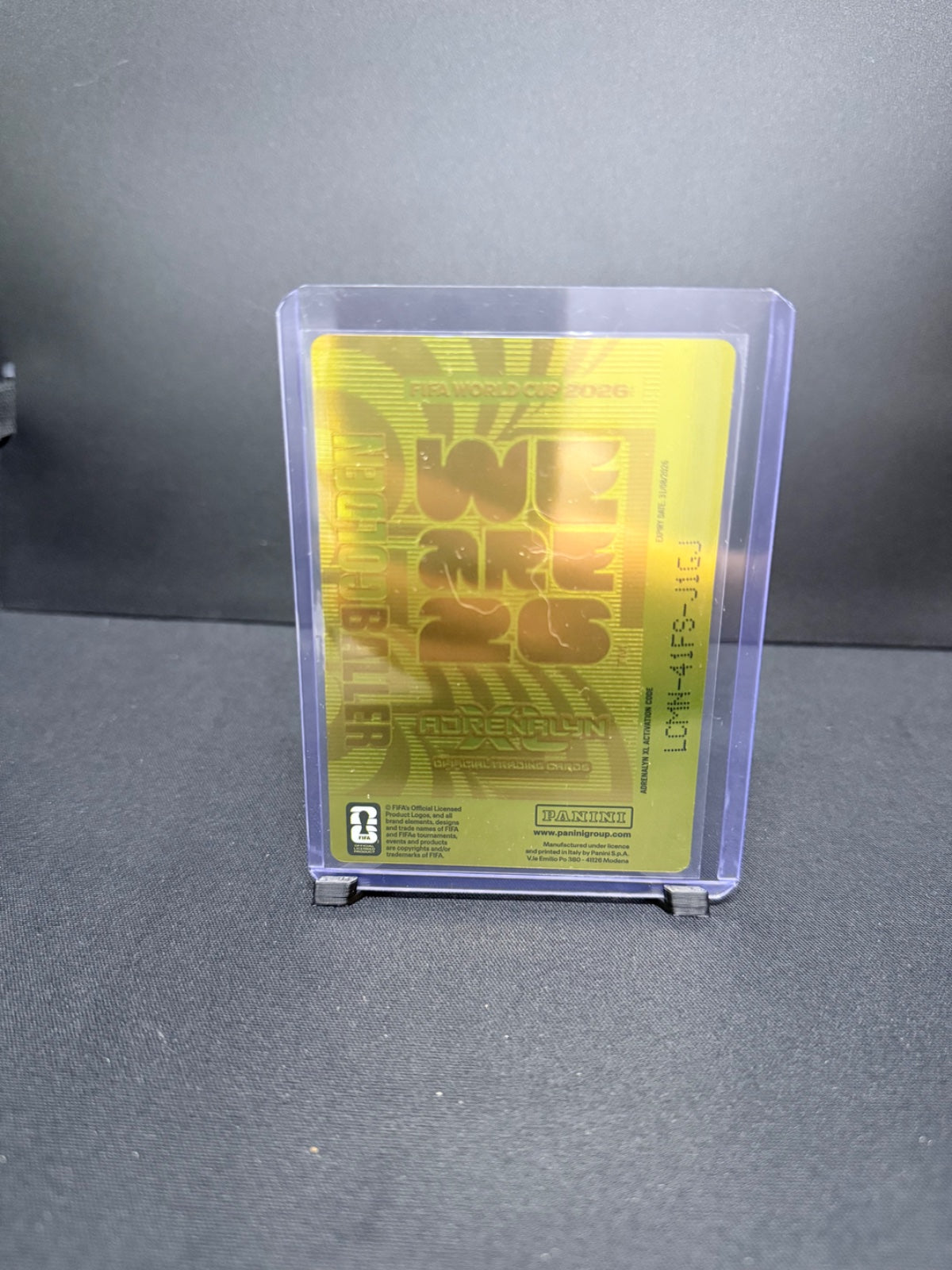 Lionel Messi - Golden Baller Card FWC 2026 Adrenalyn XL