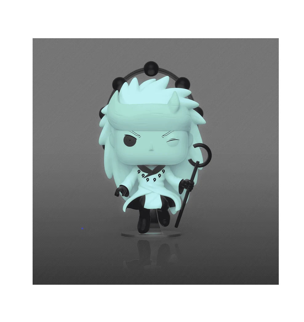 Funko Pop! Animation : Naruto Shippuden - Madara Uchiha (Six Paths) #1196 *Glows In The Dark* Gamestop Exclusive