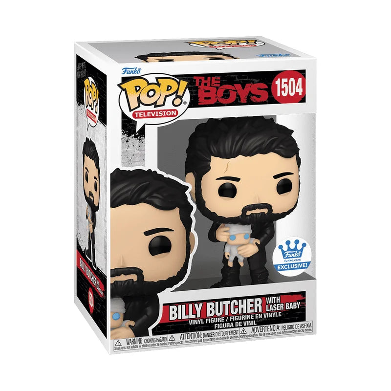 Funko Pop! Television : The Boys - Billy Butcher With Laser Baby #1504 Funko Shop Exclusive