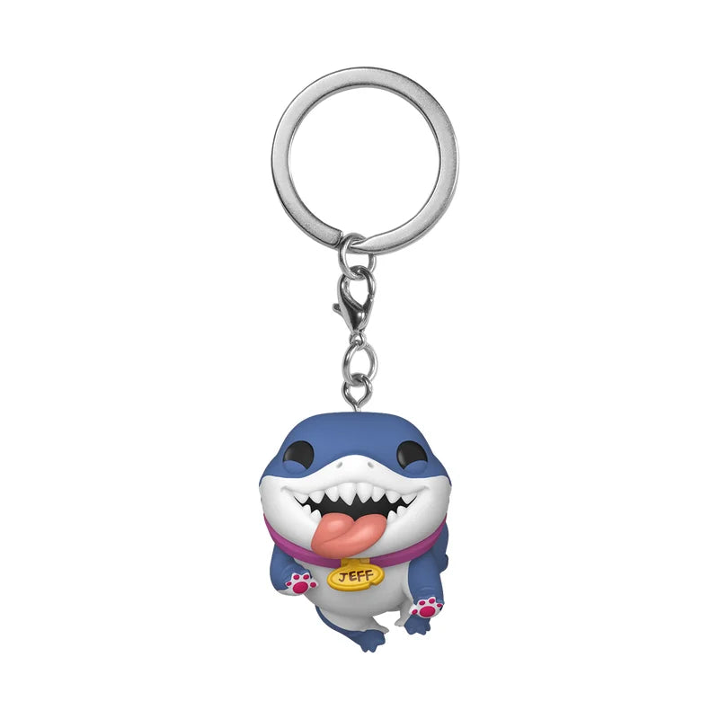 Funko Pocket Pop! Keychain : Marvel Rivals - Jeff The Land Shark Keychain