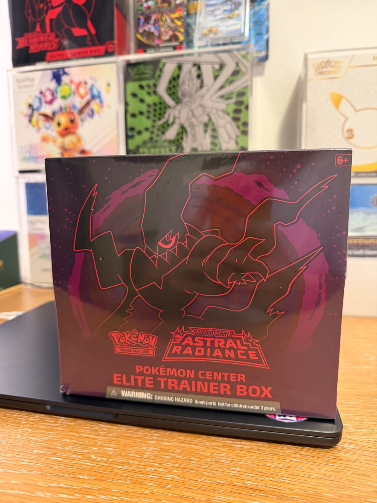 Astral Radiance Pokemon Center Elite Trainer Box - Small Shrink Tear