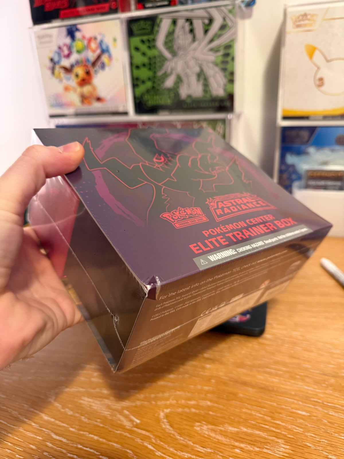 Astral Radiance Pokemon Center Elite Trainer Box - Small Shrink Tear