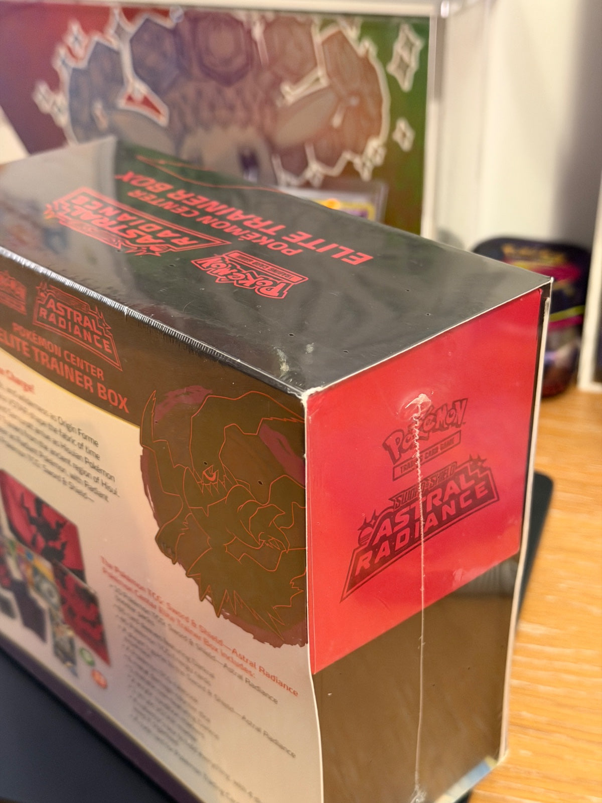 Astral Radiance Pokemon Center Elite Trainer Box - Small Shrink Tear