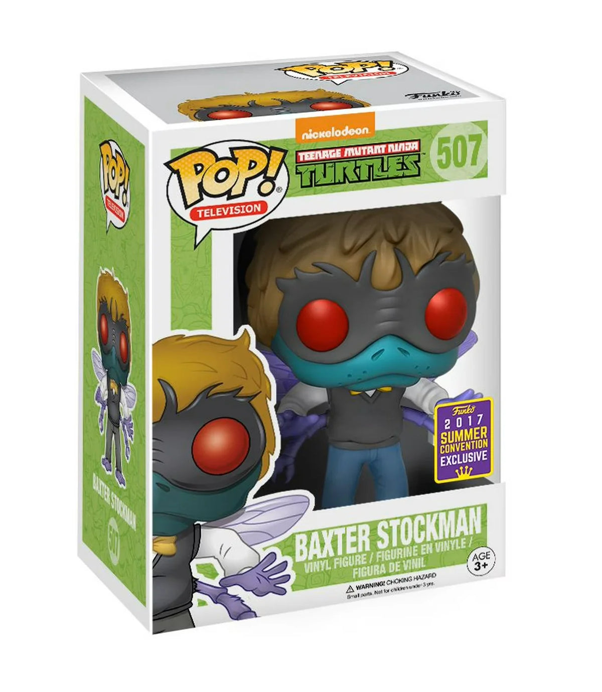Funko Pop! Television : Nickelodeon - Teenage Mutant Ninja Turtles - Baxter Stockman #507 Funko 2017 Summer Convention Exclusive