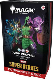 Magic the Gathering Marvel Super Heroes Commander Deck Box Doom Prevails