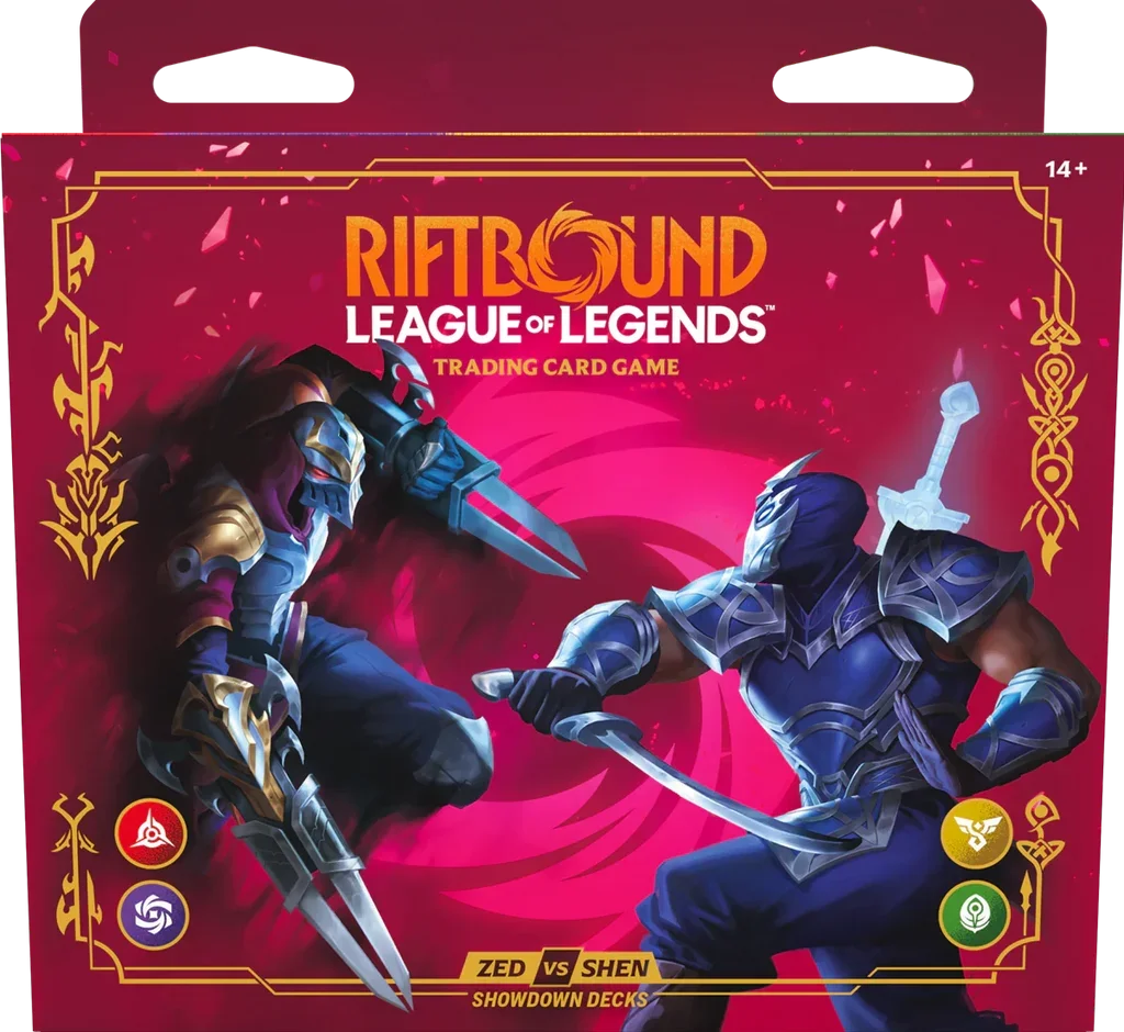 Riftbound League of Legends Zed vs Shen showdown Decks