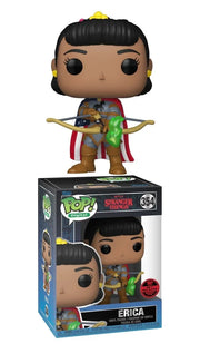 Funko POP! LE 5000 Ultra  Stranger Things - Erica #354 Pieces NFT Digital Limited Edition Exclusive
