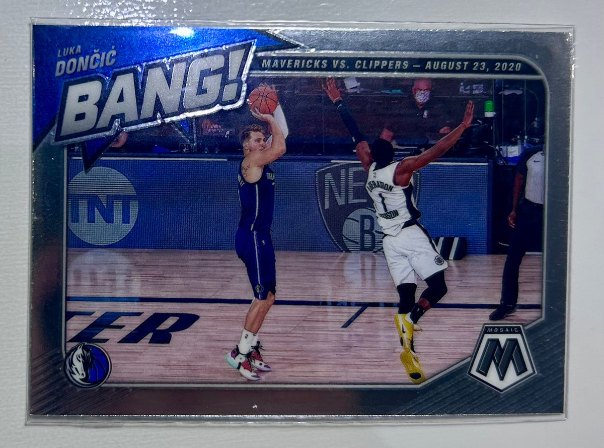Luka Doncic 2020-21 Panini Mosaic Bang!