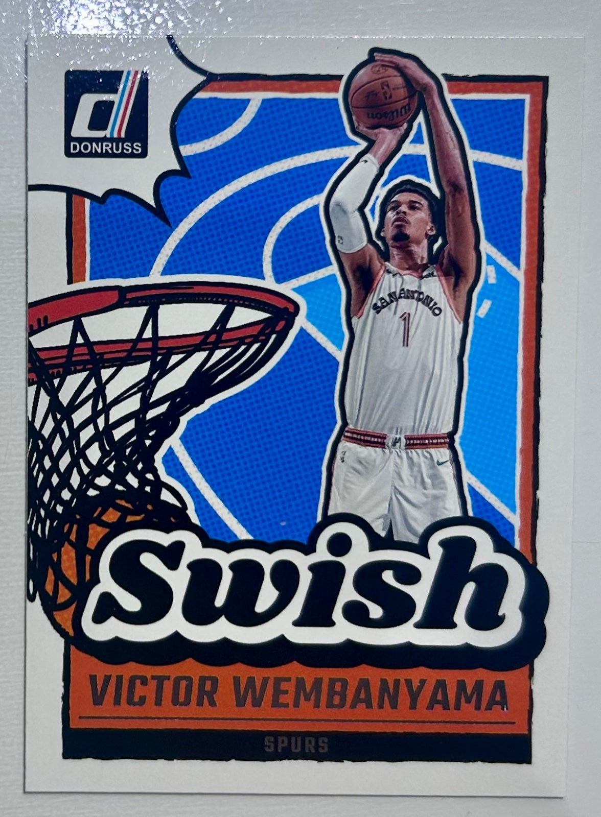 Victor Wembanyama 2024-25 Panini Donruss Swish