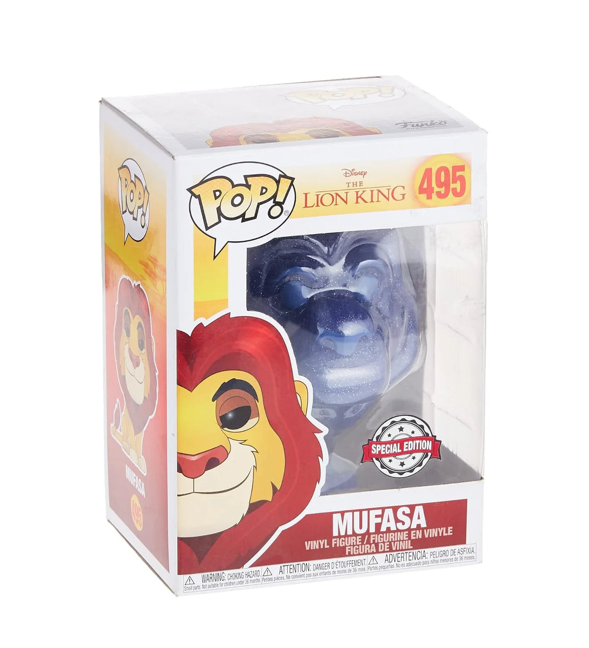 Funko Pop! Disney : The Lion King - Spirit Mufasa #495 Special Edition