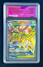 2026 MEGA EELEKTROSS EX  - Mega Attack Rare 266/217 (HIT Grade 10 GEM MT)