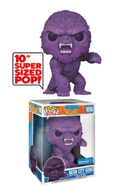 Funko Pop! Movies 10" Super Sized : Godzilla Vs Kong - Neon City Kong #1016 Walmart Exclusive
