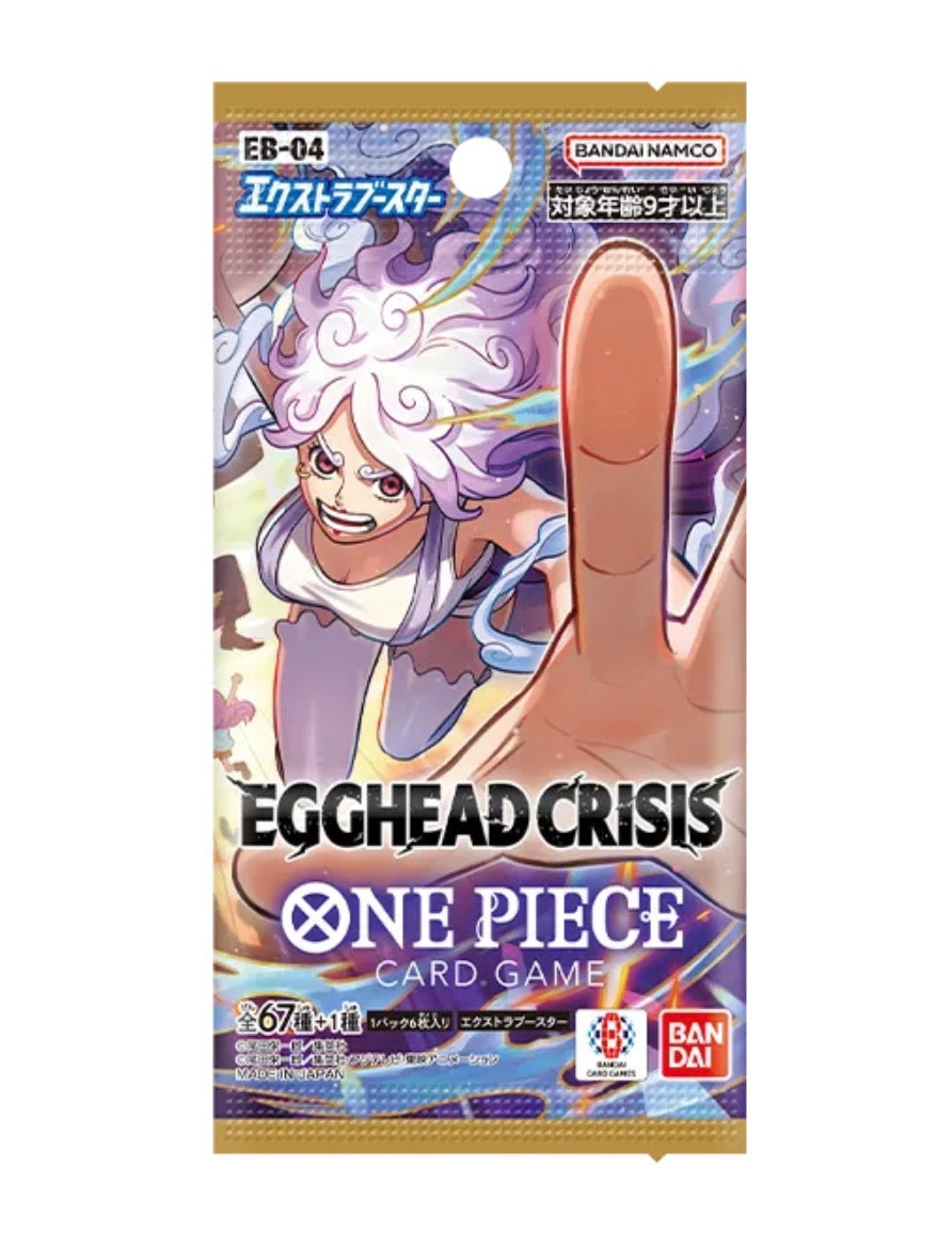 One Piece “Egghead Crisis” ( EB-04 ) Booster Pack - JP
