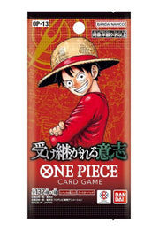 One Piece “Carrying On His Will” ( OP-13 ) Booster Pack - JP