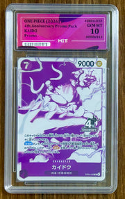 2026 KAIDO  - Promo EB04-030  4th Anniversary (HIT Grade 10 GEM MT)