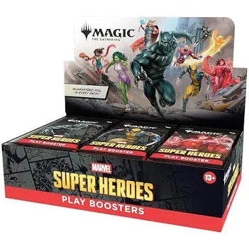 Magic The Gathering Marvels Super Heroes Play Booster Box