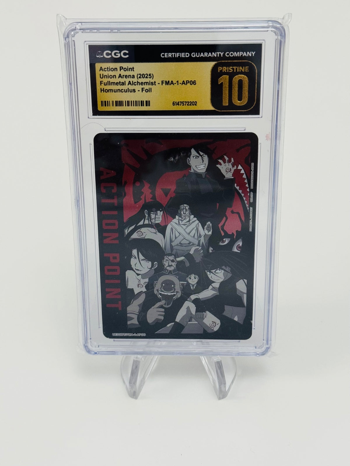Union Arena Fullmetal Alchemist - ENGLISH CGC Pristine 10