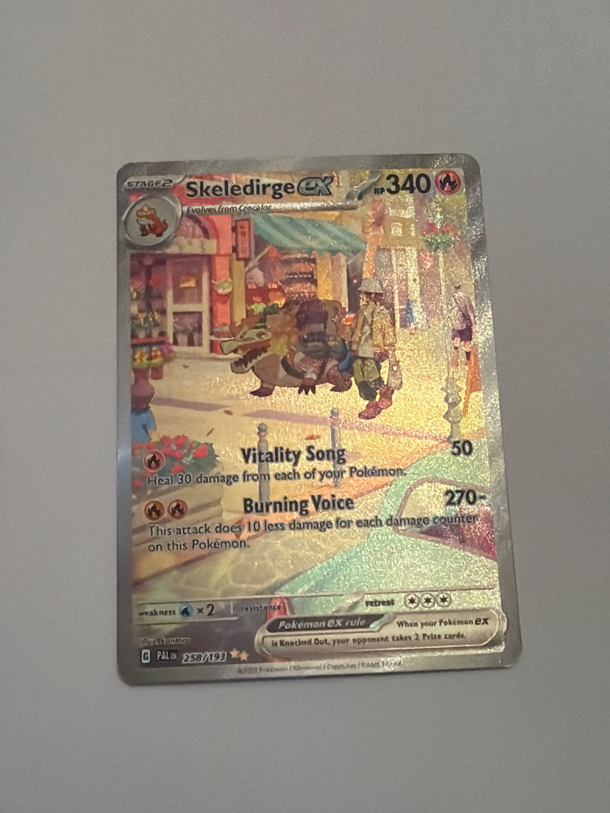 Skeledirge ex 258/193 (Paldea Evolved)