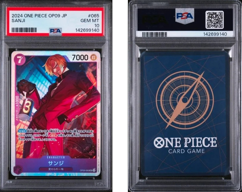 Sanji (JP) OP09-065 (Emperors in the New World) — PSA 10