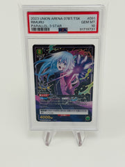 Union Arena Rimuru 3 Star - Japanese / PSA 10