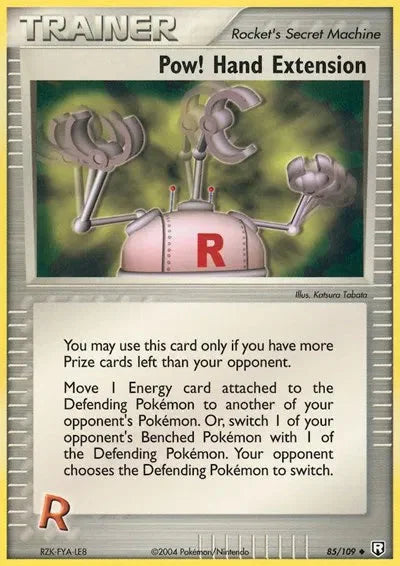 Pow! Hand Extension 85 · Normal (EX Team Rocket Returns)