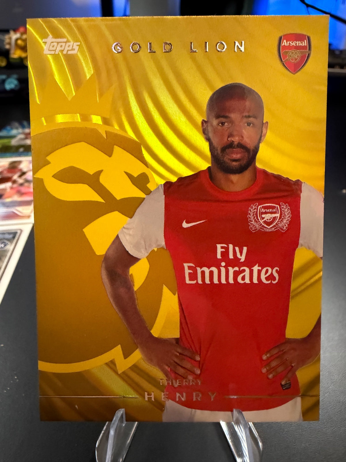 Topps Premier League 2026/27 Arsenal Lot x13 – Thierry Henry Gold Lion, Max Dowman Beast Mode, Saka