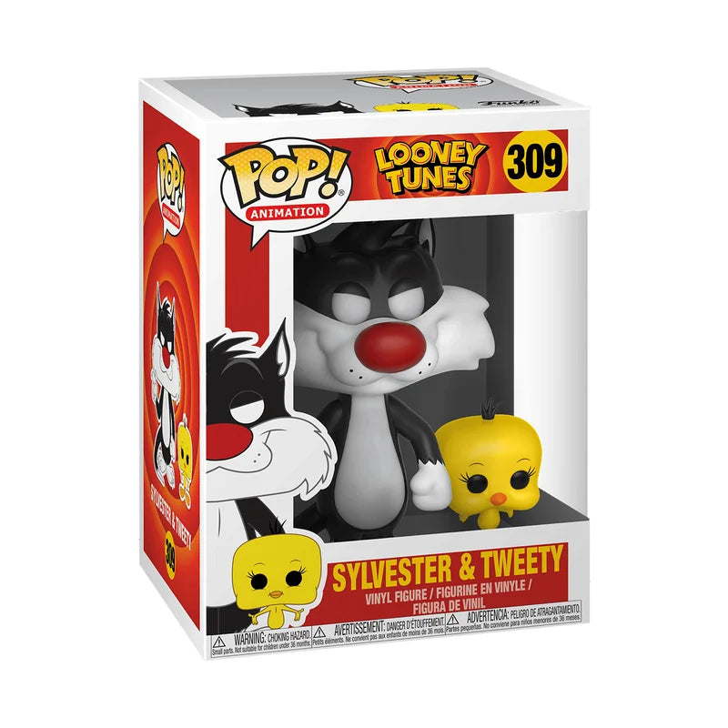 Funko Pop! Animation : Looney Tunes - Sylvester & Tweety #309