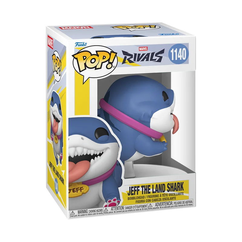 Funko Pop! Marvel Rivals : Jeff The Land Shark #1140