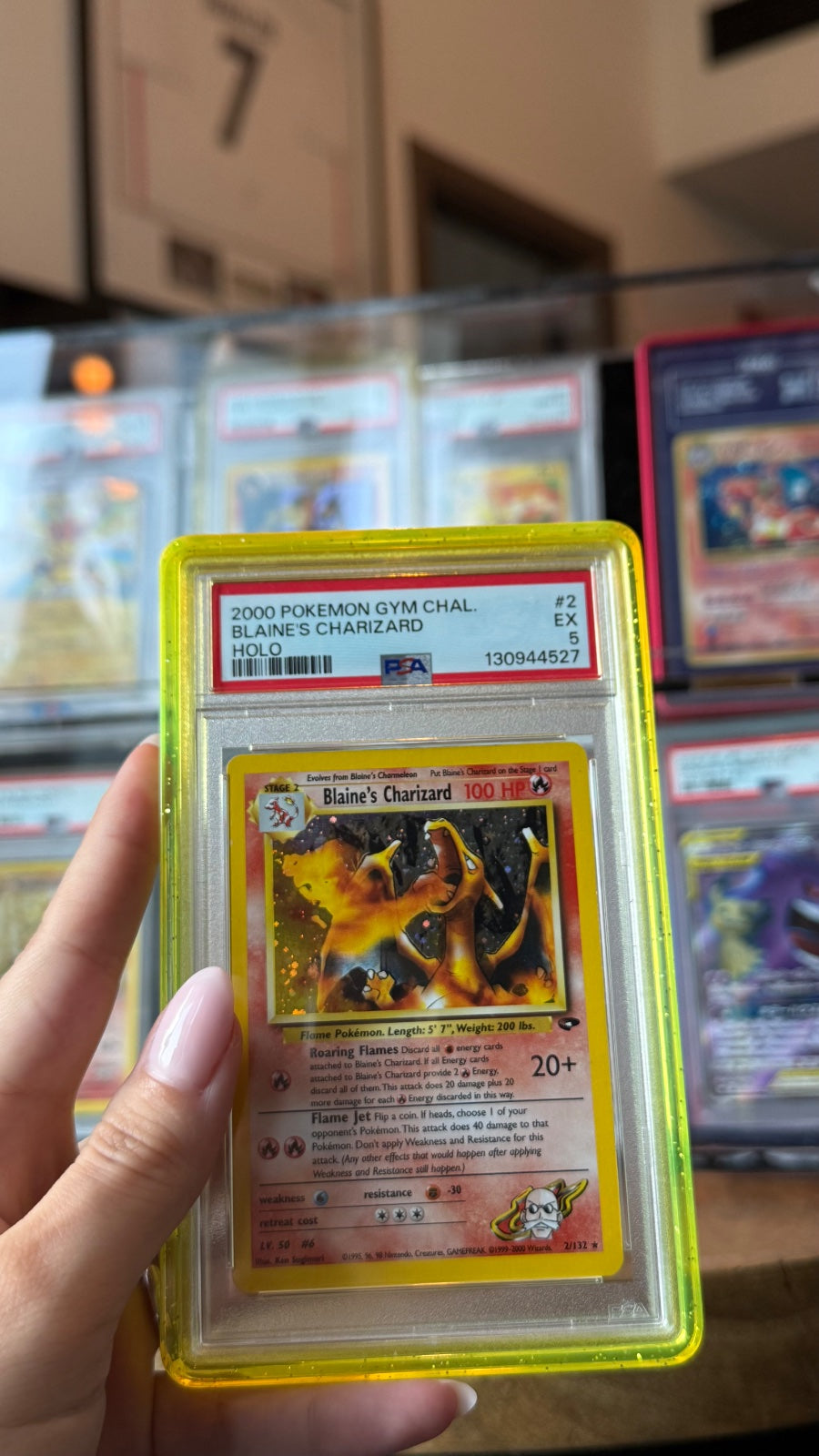 Blaine’s Charizard