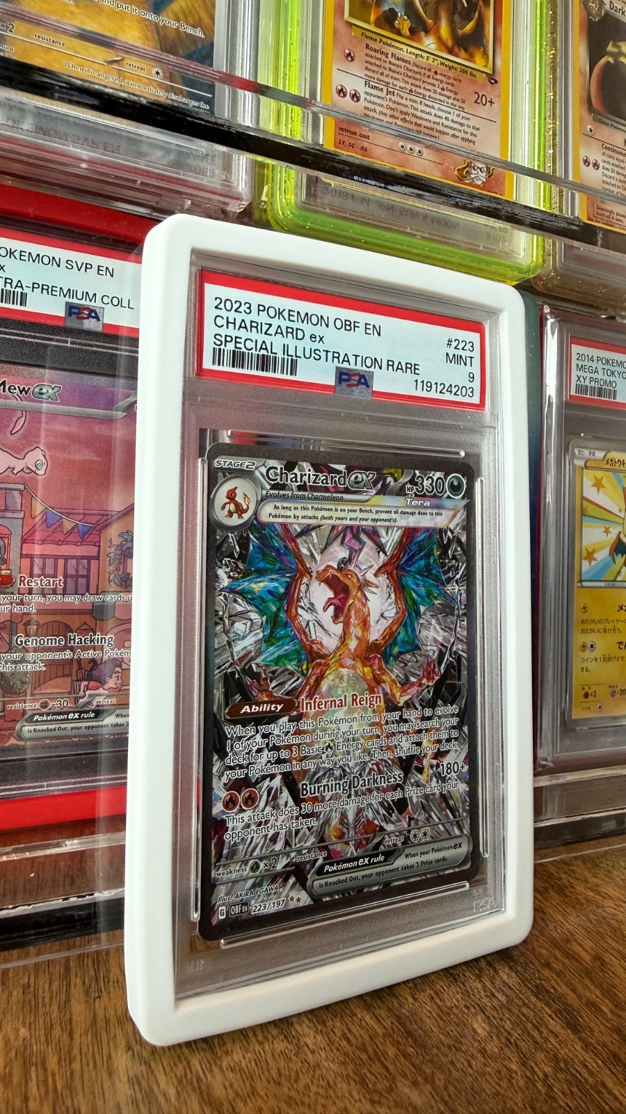 Charizard ex 223/197 (Obsidian Flames) — PSA 9