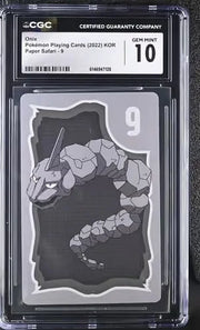 Onix Pokémon Playing Cards