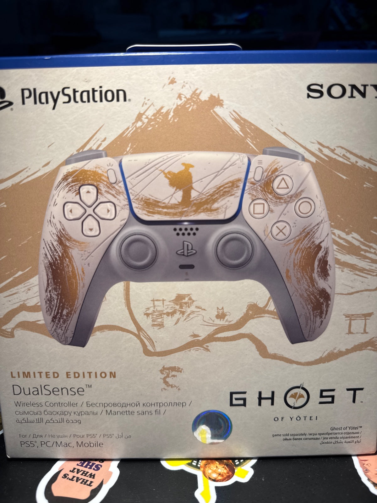 PlayStation PS5 limited edition (Ghost of Yōtel) Dualsense Wireless Controller