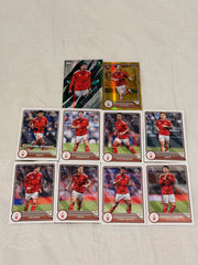 Topps Premier League 2026/27 Nottingham Forest Lot x10 – James McAtee Gold /50, Morgan Gibbs-White Beast Mode