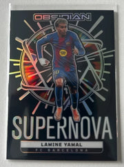 Panini 2024-25 Obsidian Lamine Yamal FC Barcelona Supernova #1 031/169