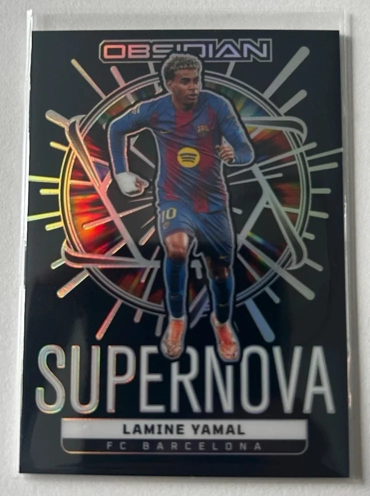 Panini 2024-25 Obsidian Lamine Yamal FC Barcelona Supernova #1 031/169