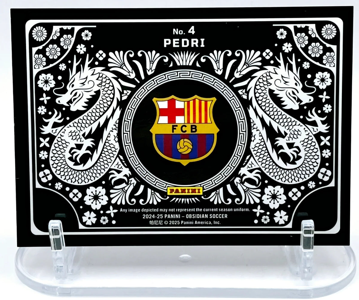 2024-25 Panini Obsidian- Pedri Iridescent SSP Case Hit - Barcelona