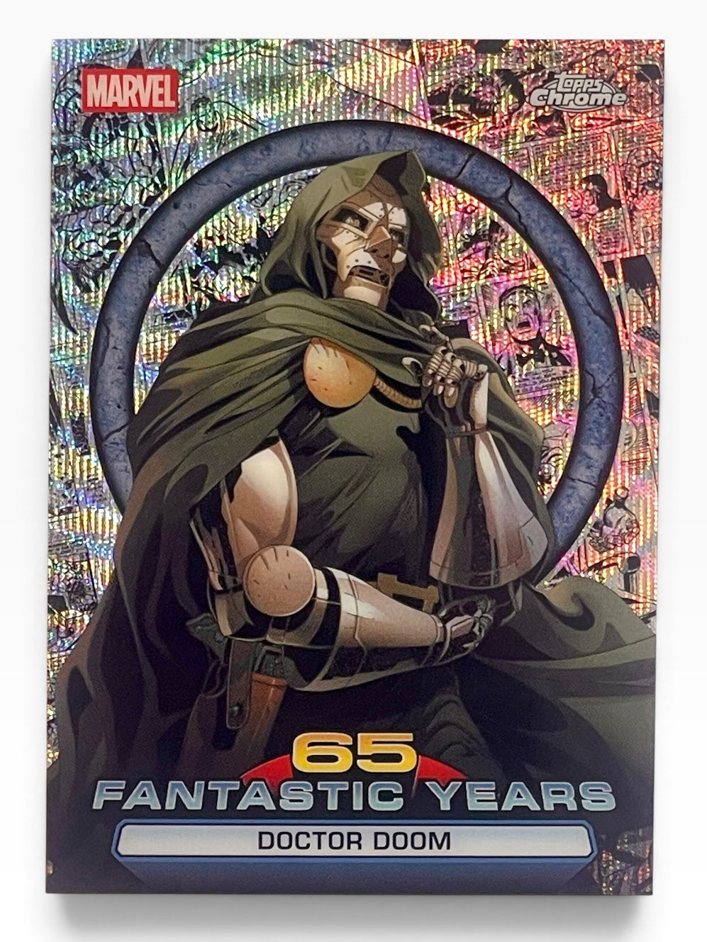 2026 Topps Chrome Marvel Doctor Doom 65 Fantastic Years