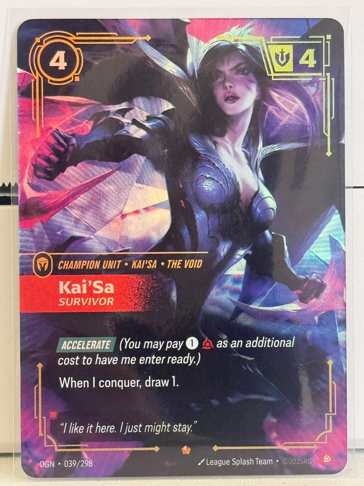 Kai'Sa - Survivor 039/298 (Origins)
