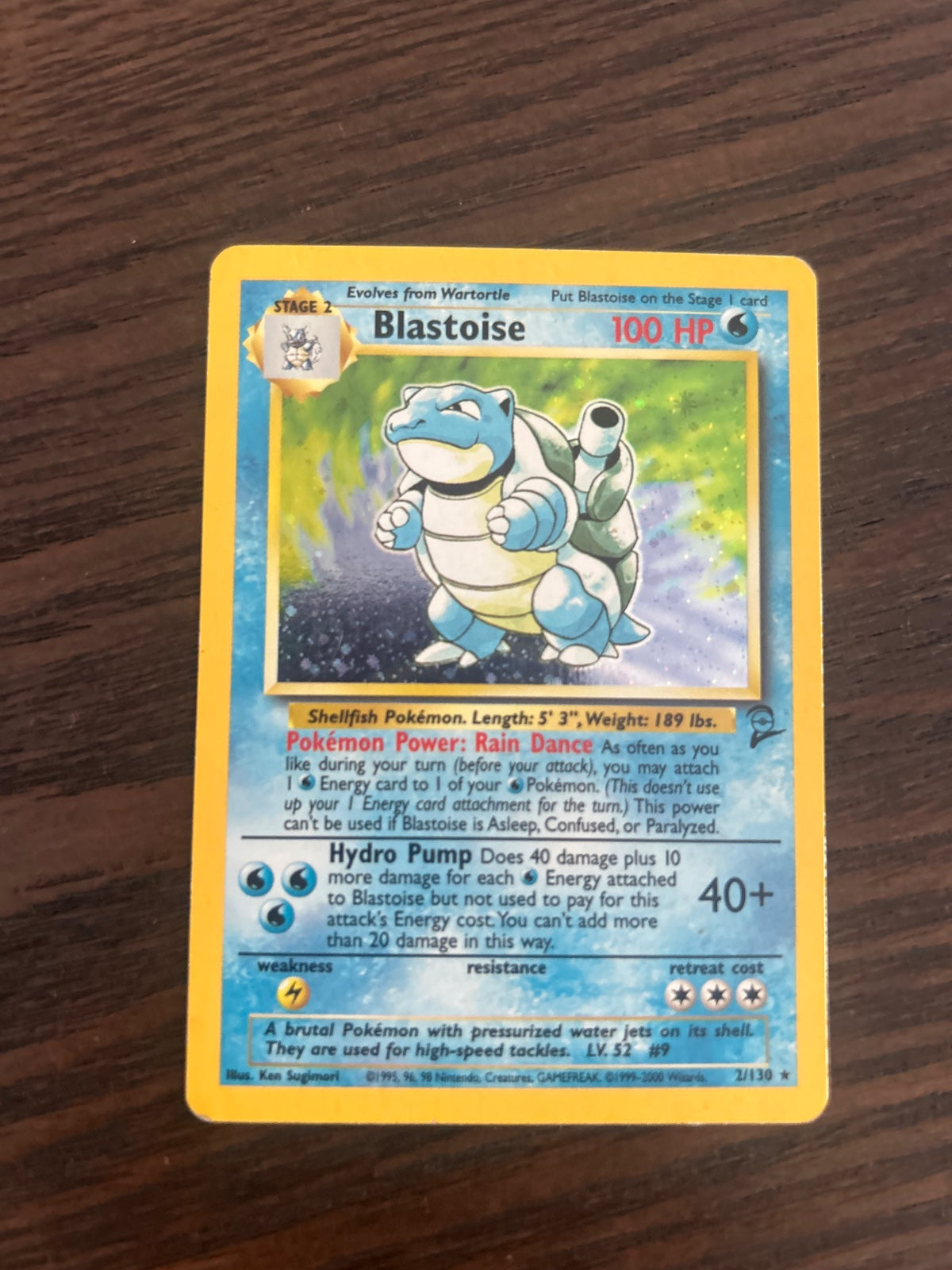Blastoise 2 (Base Set 2)