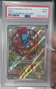 Riolu 010 (Mega Evolution Promos) — PSA 9