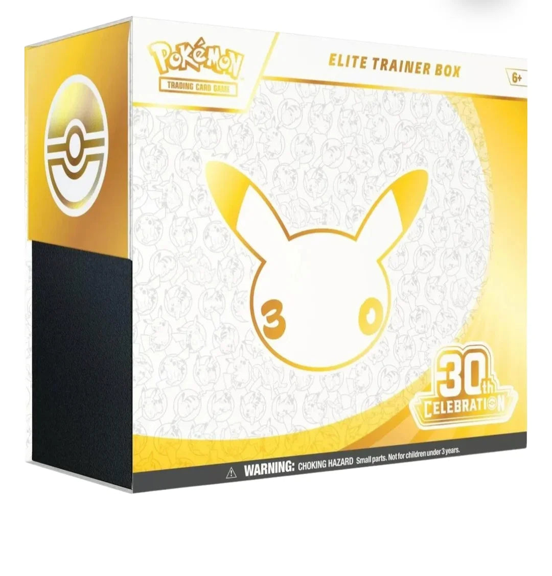 30th Celebration Elite Trainer Box · Elite Trainer Box (ETB) · Normal (With Acrylic Magnetic Brand-New case)