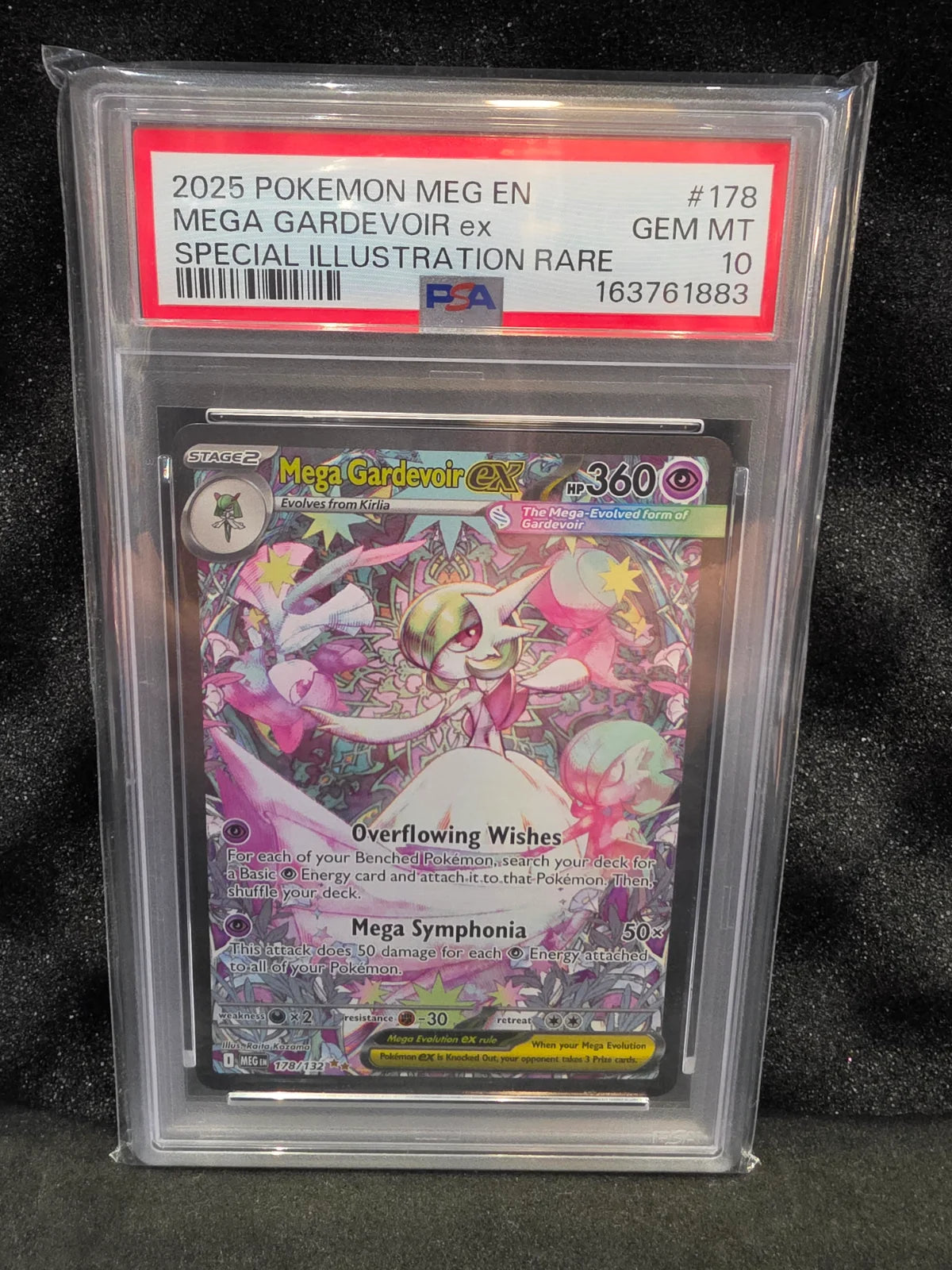 Mega Gardevoir ex 178/132 (Mega Evolution) — PSA 10