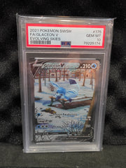 Glaceon V (Alternate Art Full) 175/203 (Evolving Skies) — PSA 10