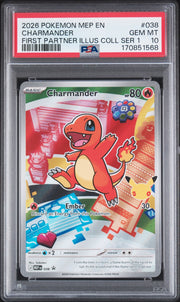 Charmander 038 (Mega Evolution Promos) — PSA 10