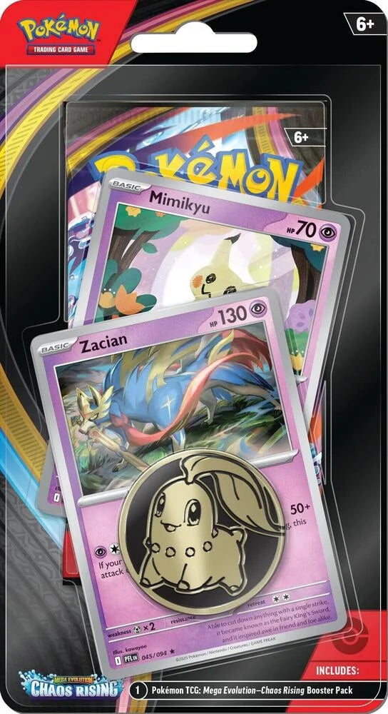 Chaos Rising Single Pack Blister [Zacian/Mimikyu] - ME04 (CRI)