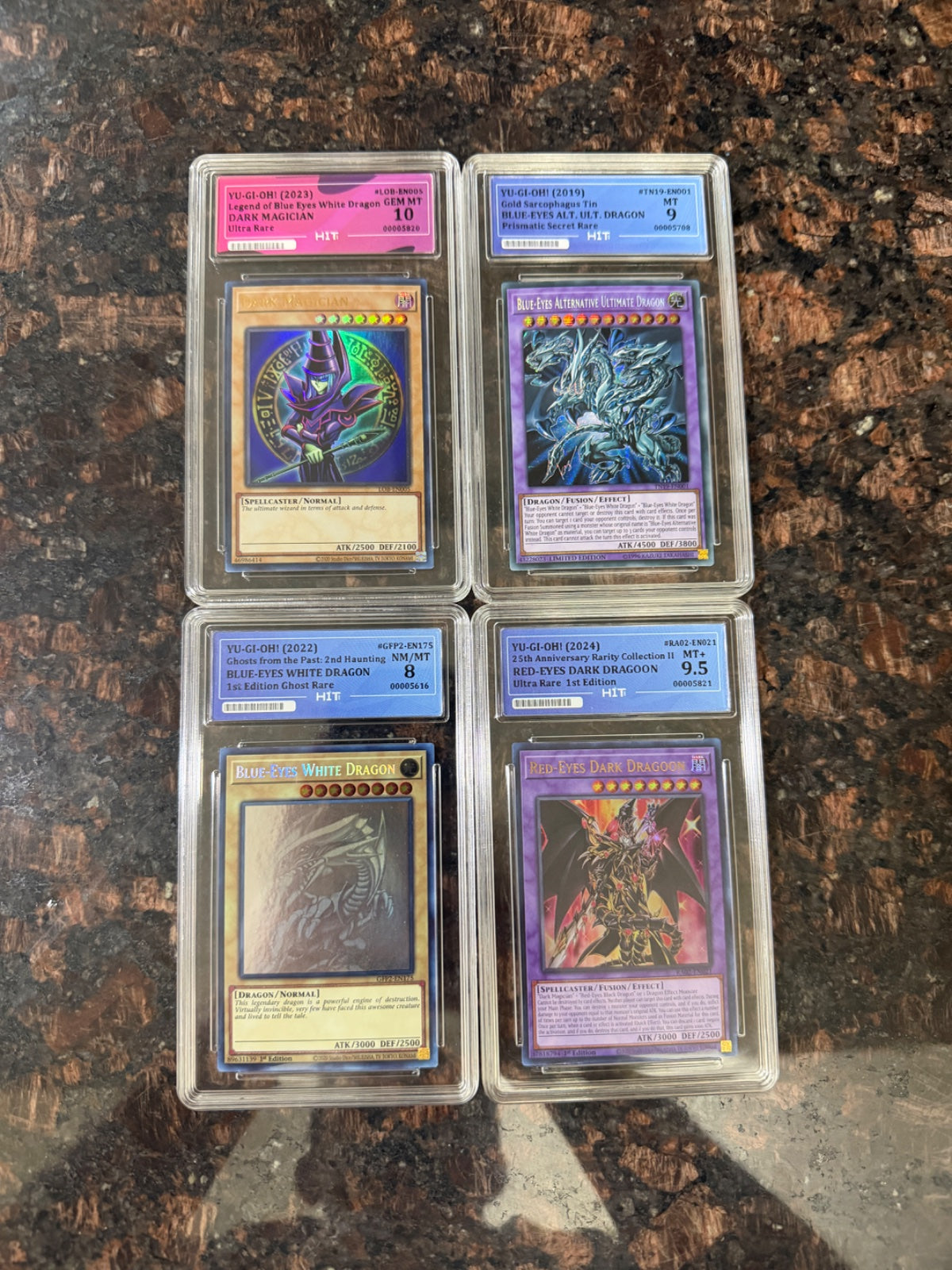 Yugioh Bulk Cards and Slabs