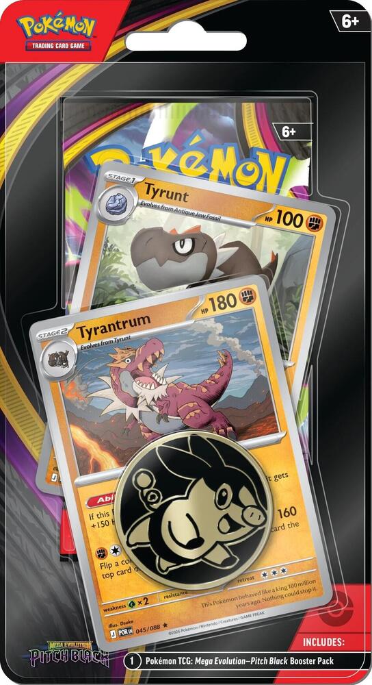 Pitch Black Premium Checklane Blister [Tyrunt, Tyrantrum] (Target Exclusive) - ME05 (PBL)